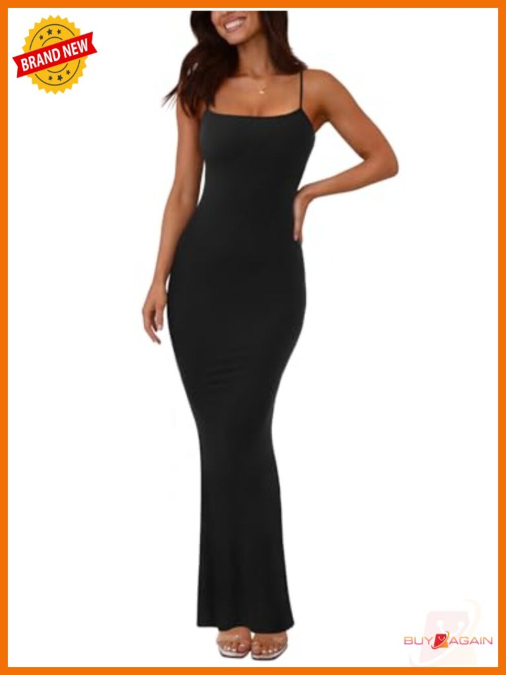 Ribbed Sleeveless Backless Bodycon Maxi Dress for Women Elegant Formal